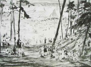 Sommer Am Wannsee by Paul Paeschke