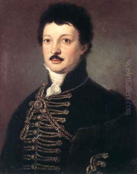 Portrait of Poet Daniel Berzsenyi 1817 - view 1