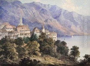Continental Lakeside View by William Page