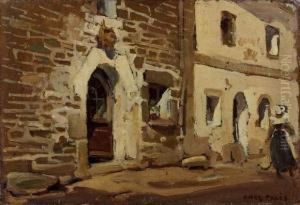 Pont-aven by Jules Eugene Pages