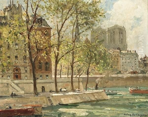 View Along The Seine - view 1