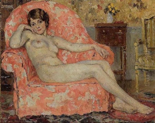 Little Nude In An Armchair - view 1