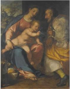 The Holy Family by Giovanni Battista Paggi