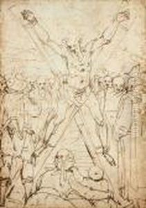 Le Martyr De Saint Andre
Plume Et Encre Brune by Giovanni Battista Paggi
