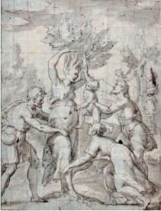 Nascita Di Adone by Giovanni Battista Paggi