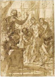 Scene Of Martyrdom by Giovanni Battista Paggi