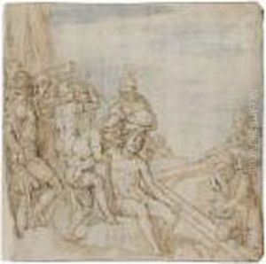 Christ Nailed To The Cross by Giovanni Battista Paggi