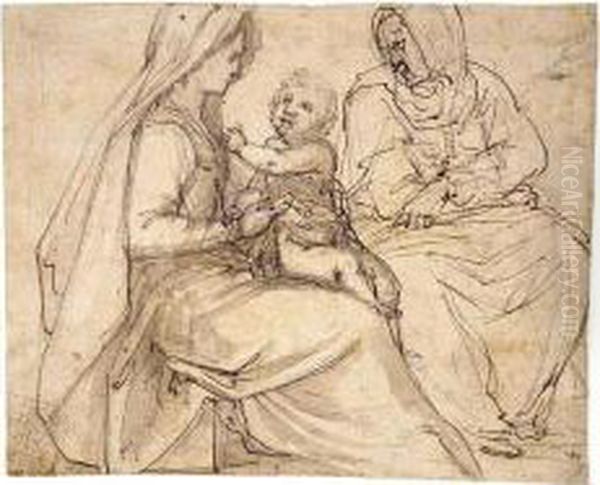 The Virgin And Child With St. Anne - view 1