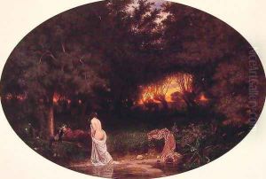 The Fagott Gatherer by Narcisse-Virgile Diaz de la Pena