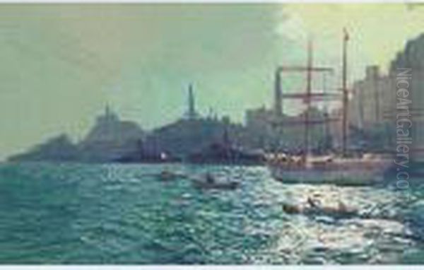 Harbourfront With Shipping - view 1