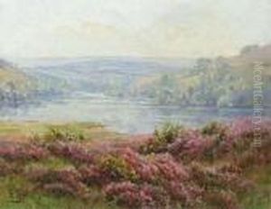 A Lakeland Landscape With Heather