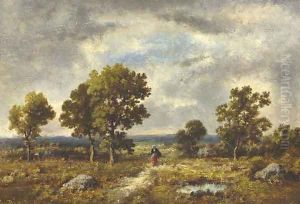 Bois de Fontainebleau by Narcisse-Virgile Diaz de la Pena