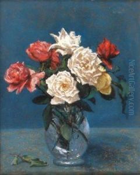 Vase De Pivoines - view 1