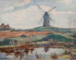 Le Moulin De Leers by Henri Pailler