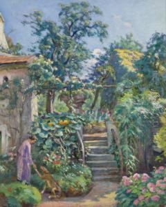 Le Jardin En Ete by Henri Pailler