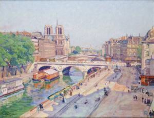 Paris, Le Quai Des Grands Augustins