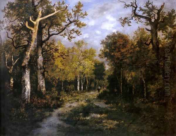 The Forest in Fontainebleau - view 1