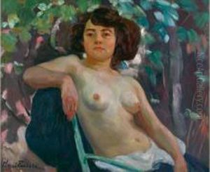 Femme Nue Assise