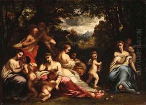 Ile des Amours (Island of Love) by Narcisse-Virgile Diaz de la Pena