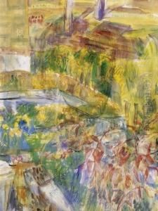 Spring In Szentendre by Jeno Paizs Goebel