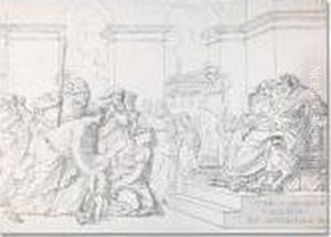 Pyrrhus Asking For Protection From Glaucias