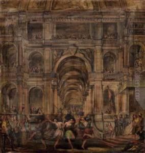 Studio Per Scenografia Teatrale by Pelagio Palagi