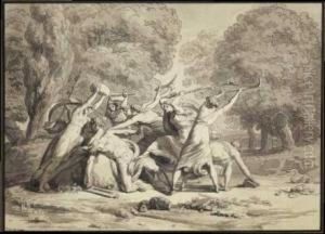 Orfeo Ucciso Dalle Baccanti by Pelagio Palagi