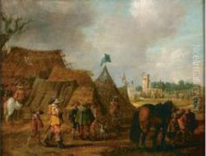 Scene De Campement