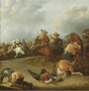 A Cavalry Battle: A Fragment