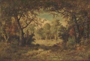 Le Bois de Fointainebleau by Narcisse-Virgile Diaz de la Pena