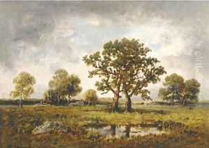 Le faret de Barbizon by Narcisse-Virgile Diaz de la Pena