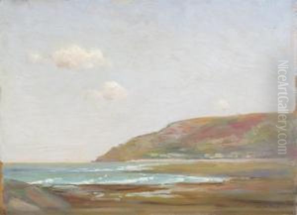 Incoming Tide, Near Studland - view 1