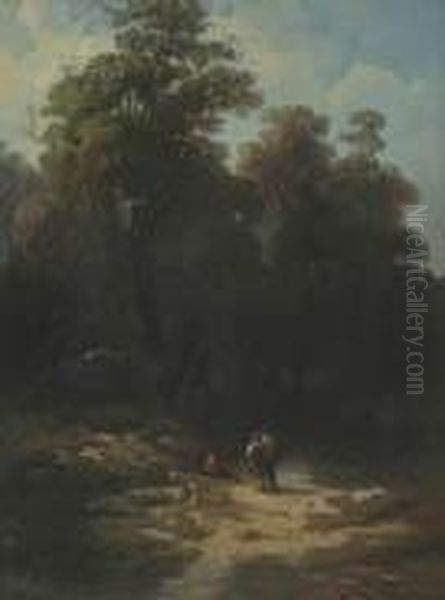 Paesaggio Di Campagna Con Bambini - view 1
