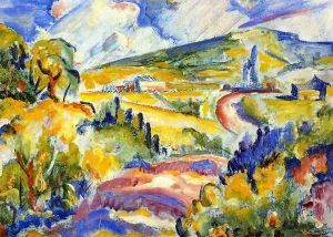 Landscape, Quebec by Preston Dickinson