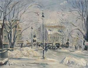 Winter In Berlin by Kurt Pallmann