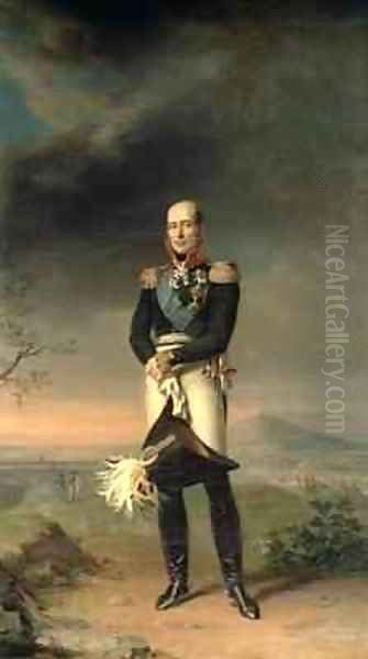 Portrait of Prince Mikhail Barclay de Tolly 1761-1818 by George Dawe