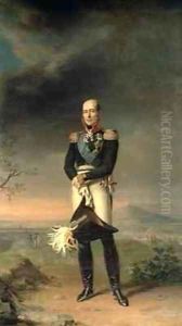Portrait of Prince Mikhail Barclay de Tolly 1761-1818 by George Dawe