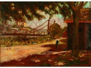Les Rives Du Danube by Carolus Pallya