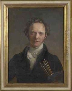 Portrait of the artist by George Dawe