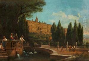Villa D'este, Tivoli by Gustaf-Wilhelm Palm