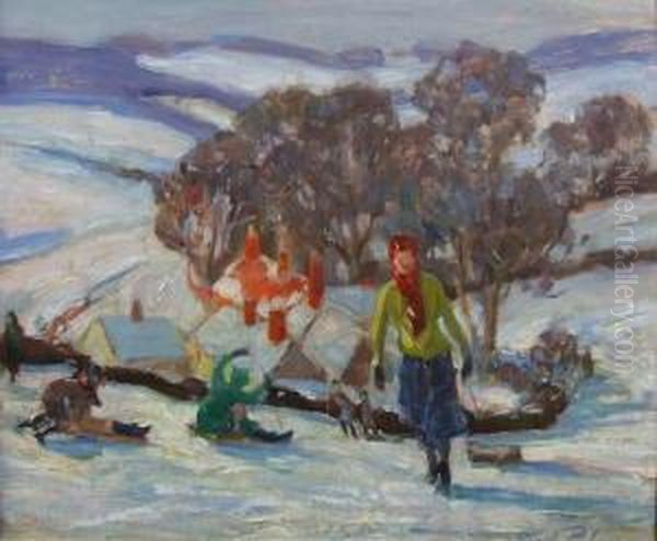 Winter Near Canterbury - view 1