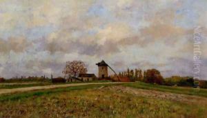 Paysage Au Moulin by Pierre-Emmanuel Damoye