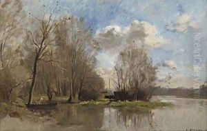 Au bord du lac by Pierre-Emmanuel Damoye