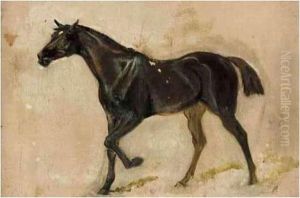 Three Sketches Of Horses Three Sketches Of Horses