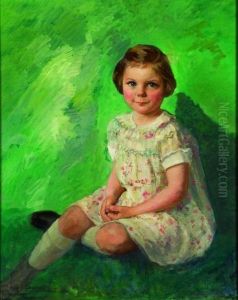 Child In White 
On A Label From Campanile Galleries