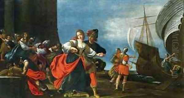 The Abduction of Helen of Troy by Cesare Dandini