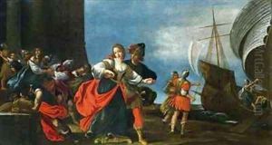 The Abduction of Helen of Troy by Cesare Dandini