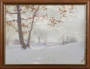 "lingering Leaves" by Walter Launt Palmer
