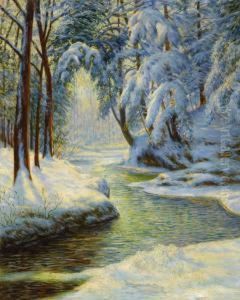 Winter Landscape by Walter Launt Palmer