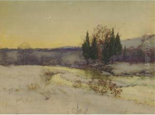 Study For A March Twilight - view 1